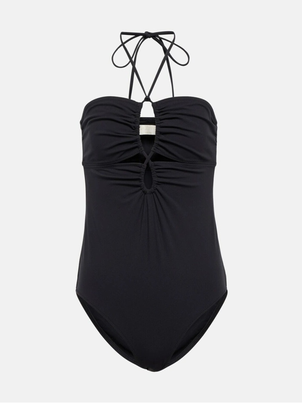 Ulla Johnson Minorca Maillot One Piece Swimsuit Black Size Small